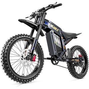 Shengmilo E Bike,S900 Pro,Bici Elettrica,19" Fat Tire bici elettrica uomo,freni idraulici anteriori e posteriori,60V 35Ah E-bike Off-roade Cambio 7 Velocità e Sospensione Completa