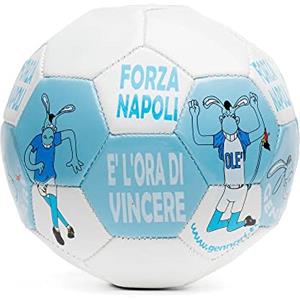 I COUNT CALCOLATRICI Mini pallone Forza Napoli bianco azzurro, Gennar�, � l'ora di vincere.