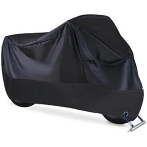DZNEFYUP Copertura antipolvere moto Per GL1800 Per Goldwing 1800 Coprimoto Impermeabile Protezione UV Antipolvere Antipioggia Coperture Antipioggia Accessori Copertura moto(4XL Per 230-260 cm)