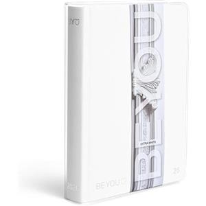 G.P. Agenda Compatibile con Diario Be You Bianco Pearl 2025/2026 12 Mesi Pocket 16x12 cm + Penna Colorata Omaggio