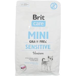 Brit Care Mini Grain Free Sensitive al Cervo - Alimento Ipoallergenico per Cani di Piccola Taglia - 2 kg