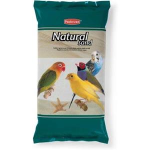 Padovan Natural Sand Sabbia Igienica per il Fondo delle Gabbie degli Uccelli Sacchetto da 5 kg
