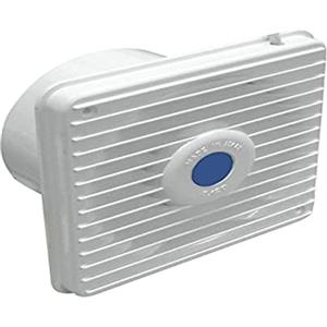 Lux T120 Elettroaspiratore Assiale da Muro 120 mm - Potenza 15-20 W, Portata Aria 100 m3/h
