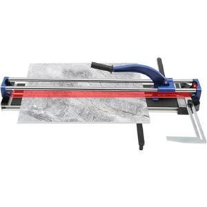 Jolre Tagliapiastrelle professionale, 800 mm, tagliapiastrelle bagnate, tagliapiastrelle manuale, spessore massimo di taglio 15 mm, per la posa di piastrelle e progetti di ristrutturazione (blu)