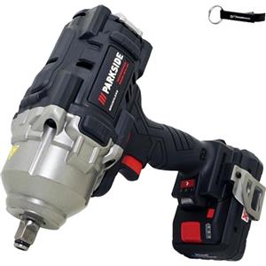 HEADNMORE® Bundle - PARKSIDE PERFORMANCE® Avvitatore a batteria PASSP 20-Li C4 incluso con batteria Smart 4Ah + portachiavi