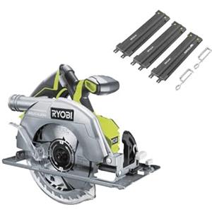 RYOBI Confezione RYOBI - Sega circolare R18CS7-0 - brushless 18V OnePlus - 60mm - senza batteria e caricatore - Guida di tagli