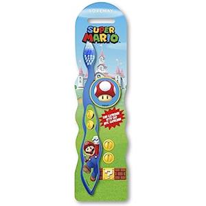 Super Mario Spazzolino da denti per bambini manuale multicolore