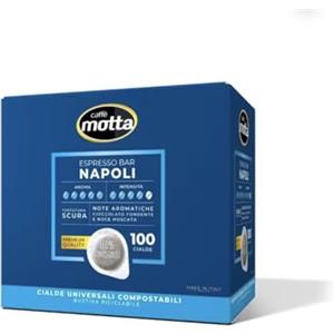 Generico CAFFÈ MOTTA Cialde ESE 44mm nuova miscela ESPRESSO BAR NAPOLI - 100 cialde compostabili