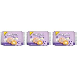 Generico Merenda Merendina per bauli pandorì Classico o al Cioccolato, 150g, Disponibile in Confezioni da 3, 6 o 12 (3 Pezzi, Crema al Latte)