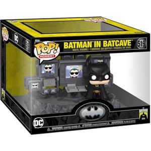Funko Pop! Batman 85th Anniversary - Figura in Vinile 9 cm di Batman nella Batcaverna