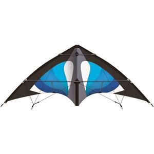 Günther Flugspiele 1043 - Aquilone sportivo Hurricane 150 GX, circa 150 x 65 cm, aquilone sportivo in poliestere ripstop antistrappo, a partire dai 12 anni, incl. 36 linee in poliestere kp 2 x 35 m