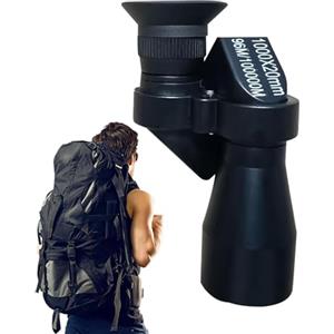Generico Telescopio A Tubo Singolo - Monoculare Ultra Compatto Ad Alta Definizione | Rivestimento Ottico Completo, Cannocchiale Tascabile Ad Ampia Visuale, Ausilio Portatile Per La Visione Notturna | Mini Strum