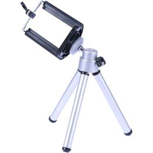 jojofuny Supporto Treppiede Portatile per Telefono e Fotocamera con Snodo Rotante, Regolabile su 3 Snodi, per Viaggi e Foto con Timer
