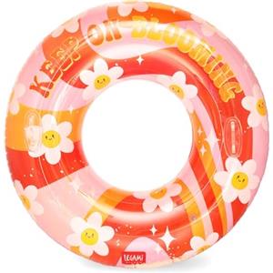 Legami - Ciambella Gonfiabile per Piscina, Maxi Ciambellone per Ragazzi e Adulti, Accessorio Gonfiabile Mare Spiaggia, Sostiene Fino a 80 Kg, Ciambella a Forma di Salvagente, Diametro 102 cm, Daisy