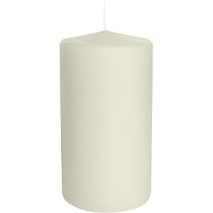 Cereria Di Giorgio - 12 Candele Cero - Diametro 5 cm Altezza 8 cm - Colore Avorio - Durata 25 ore - Non profumate
