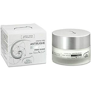 Alta Natura Crema Viso Prime Rughe Antirughe 50 ml - Nutriente e Illuminante per Prime Rughe