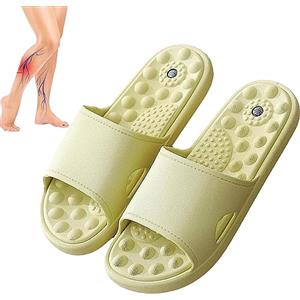 Povanjer Riflessologia Plantare Massaggiatore - Ciabatte di Circolazione con Digitopressione | Sandali per la Stimolazione dei Punti di Agopuntura Comodi