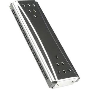 DALYNN Armonica Tremolo Organetto Diatonico A Bocca Su Entrambi I Lati Strumenti Musicali CG 10 24 Fori armonica a bocca professionale (Color : Silver 10 Holes)