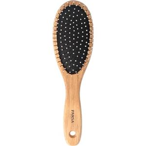 PARSA Beauty Spazzola per capelli in gomma naturale con perni in metallo arrotondati, in legno a rapida crescita per massaggiare il cuoio capelluto per tutti i tipi di capelli e lunghezze di capelli,
