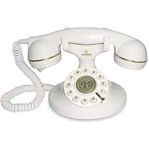 Brondi Chi Parla Brondi Vintage 10 Telefono Fisso, Bianco
