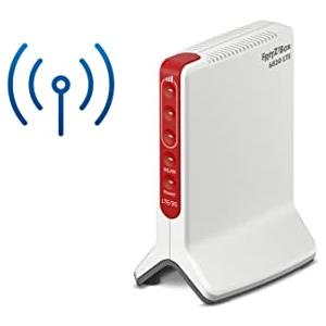 FRITZ!Box 6820 LTE | Router LTE | Wi-Fi 4 fino a 450 Mbit/s | Wi-Fi single-band (2,4 GHz), Internet via SIM, compatto e affidabile, elevata sicurezza dei dati, Wi-Fi Mesh, Made in Europe