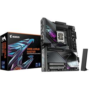 GIGABYTE Z890 AORUS Master Ultra Core (Serie 2) LGA 1851, ATX, DDR5, 5X M.2, PCIe 5.0, Thunderbolt 4, WIFI7, 10GbE LAN, EZ-Latch