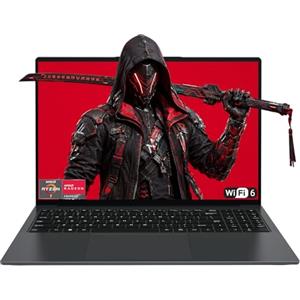 Breloom PC Portatile FHD Light-Gaming, 8 core Ryzen 7 4800H 16GB DDR4 RAM 512GB SSD, Wi-Fi 6, IPS Computer con tastiera retroilluminata di tipo C da 65 W
