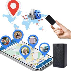 Zeerkeer 4G Micro Localizzatore GPS Satellitare Tracking in Tempo Reale Anti-perso per Bambini Anziani Auto 4G Portatile GPS con APP 0 e Magnete, Monitoraggio ambientale