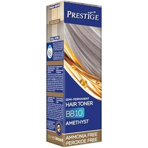 Vips Prestige | Tintura per Capelli Semi Permanente e Toner Bagno di Colore Ametista 10 | Senza Ammoniaca e Perossido | Con Olio d'Oliva, di Macadamia e di Ricino | Cura, idrata e dona lucentezza
