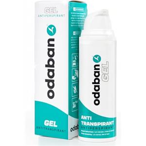 ODABAN ANTIPERPSPIRANT odaban® Gel Antitraspirante 50 ml | Controllo Mirato della Sudorazione su Viso, Fronte, Schiena, Mani e Piedi | Azione Rapida, Delicato sulla Pelle | Protezione Lunga Durata, Unisex | Profumato