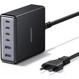 UGREEN Zapix 100W Caricatore USB C Ricarica Rapida con 8 porte Caricabatterie Type C Compatibile con MacBook Pro Air iPhone 17 Pro Max Air/Serie 16-12 Galax S26