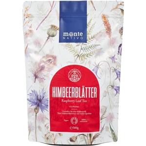 Monte Nativo Tè Foglie di Lampone (300g) Monte Nativo - Erbe Raccolte ed Essiccate Delicatamente - 100% Naturali - Tisana per Gravidanza e Parto - Infuso Senza Zuccheri Aggiunti e Additivi