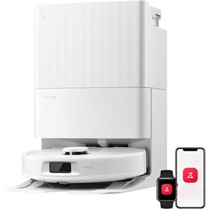 roborock Qrevo S Pro Robot Aspirapolvere Lavapavimenti (Migliorato da QV 35A), 18.500Pa, Autopulizia Panno 75°C, Asciugatura Aria Calda 45°C, Antigroviglio, Stazione Tutto in Uno, Modalità Tappeti