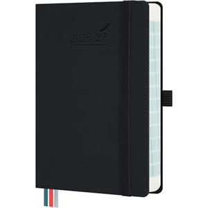 BEZEND Agenda 2026 2027 Giornaliera con Orario - 17 x 12 cm (B6) per Borsa