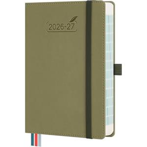 BEZEND Agenda 2026 2027 Giornaliera con Orario - 17 x 12 cm (B6) per Borsa