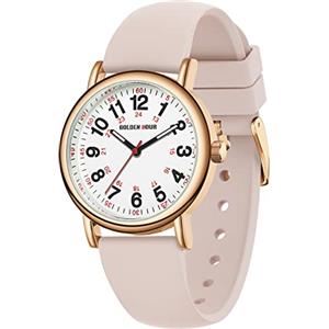 GOLDEN HOUR Orologio da Infermiere Impermeabile per Professionisti Medici, Studenti Donne Uomini