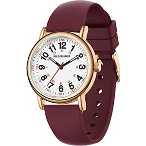 GOLDEN HOUR Orologio da Infermiere Impermeabile per Professionisti Medici, Studenti Donne Uomini