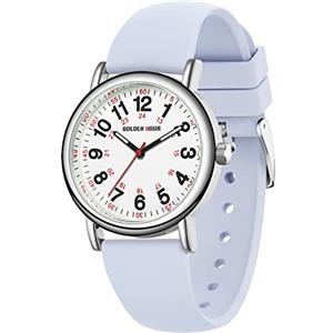GOLDEN HOUR Orologio da Infermiere Impermeabile per Professionisti Medici, Studenti Donne Uomini