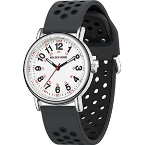GOLDEN HOUR Orologio da Infermiere Impermeabile per Professionisti Medici, Studenti Donne Uomini