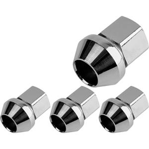 RAVTAKL Perno per ruota Compatibile con Range Per Rover Per Evoque 2012-2022 Per Velar 2017-2022 4X Dadi ruota in lega per auto OE LR001381 Ricambio automatico