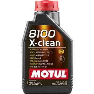 MOTUL 8100 X-CLEAN 5W40 LT1