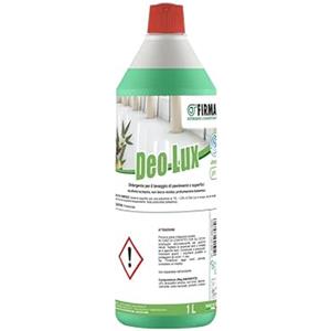 FIRMA Deo-Lux Firma Detergente Lucidante per Pavimenti e Superfici, 1L, Profumazione Balsamica