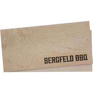 Bergfeld BBQ BBQ & GRILL ACCESSOIRES Bergfeld BBQ - 2 tavole in legno d'acero XL per grigliare - Tagliere in legno di acero 100% naturale americano - robusto e riutilizzabile - per barbecue e barbecue speciali