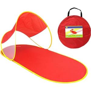 Generic Tenda da spiaggia con protezione UV, parasole pieghevole, leggera e portatile, installazione istantanea, di sabbia inclusi, per sport, festival, , picnic, , campeggio all'aperto e