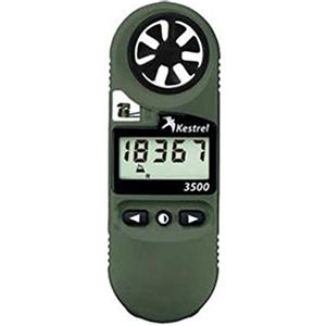 Kestrel 3500 NV Pocket-Anemometro Meteo Tascabile-Verde Oliva Uomo, Taglia Unica
