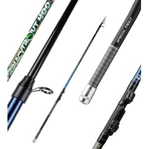 Pescasubito.com - Canna Teleregolabile Primacy 4Mt da Pesca Trota Torrente Fiume Carbonio