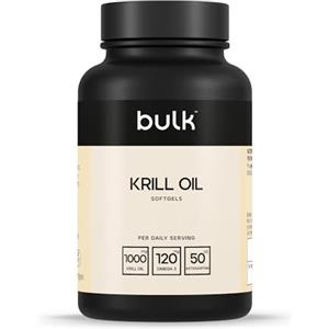 Bulk Krill Oil Softgels, 500 mg, Pack of 60, Packaging May Vary, 60 Porzioni