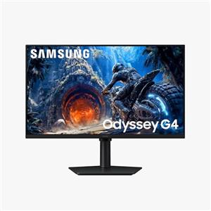 Samsung Monitor Gaming Odyssey G4 (S27HG402EU), Flat, 27'', 1920 x 1080 (FHD), HDR10, Fast IPS, 300 Hz, 1ms, AMD FreeSync Premium, HDMI, Display Port, HAS, Tilt, Swivel, Pivot
