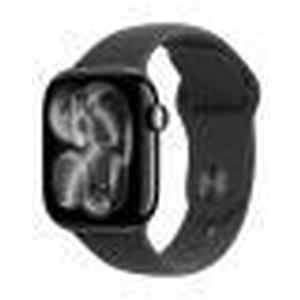 APPLE WATCH SERIES 11GPS42MMJET BLACK ALUMINIUM CASE WITH BLACK SPORT BAND - S/M