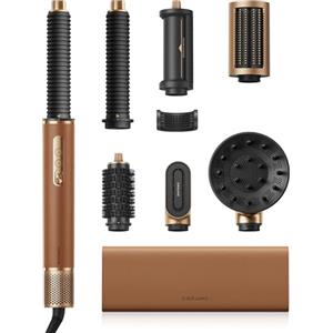 DREAME AirStyle Pro 2 7 in 1, Asciugatura Rapida, 2 Cilindri Arricciacapelli, Capelli Volumizzanti, Riduzione dell'Effetto Crespo, Confezione in Pelle, Styling a Flusso d'Aria, Design Magnetico